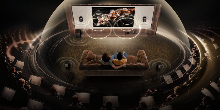 BLENDING TV AND SURROUND SOUND