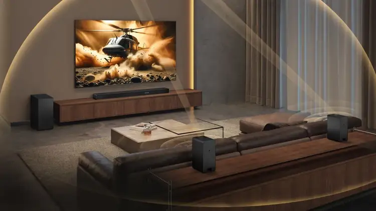 Wireless Rear Surround Speakers We Back You Up
