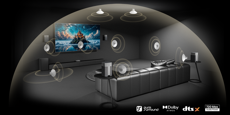 UNPARALLELED SURROUND SOUND.