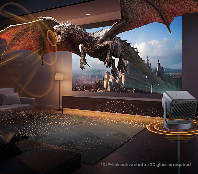 Dive completely into the 3D world