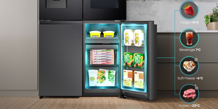 CONVERT BETWEEN FREEZER AND FRIDGE