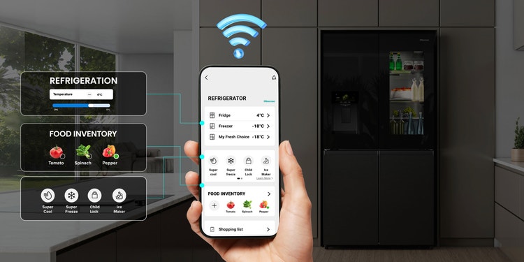 CONTROL YOUR FRIDGE FROM ANYWHERE
