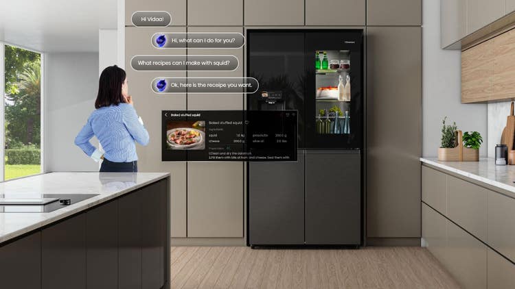 YOUR FRIDGE GETS YOU — JUST ASK!