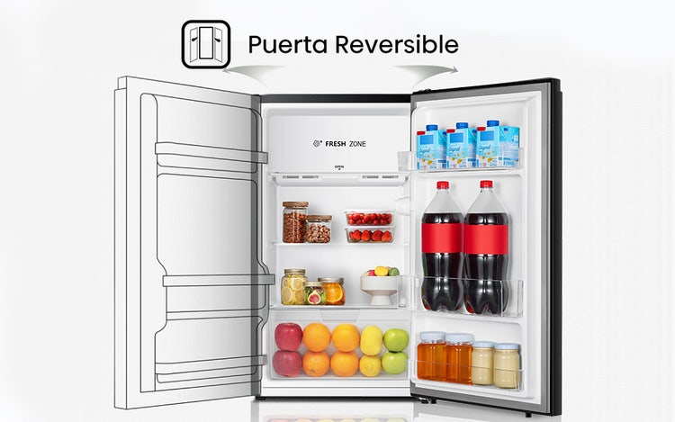 Puerta reversible – HRBF125B