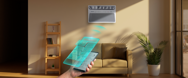 Wi-Fi integrado e exclusivo aplicativo ConnectLife!