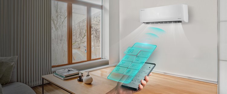 Wi-Fi integrado e exclusivo aplicativo ConnectLife!