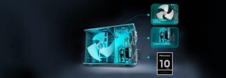 Compressor com 10 anos de garantia
