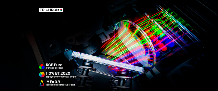 O nosso Laser TriChroma mais avançado