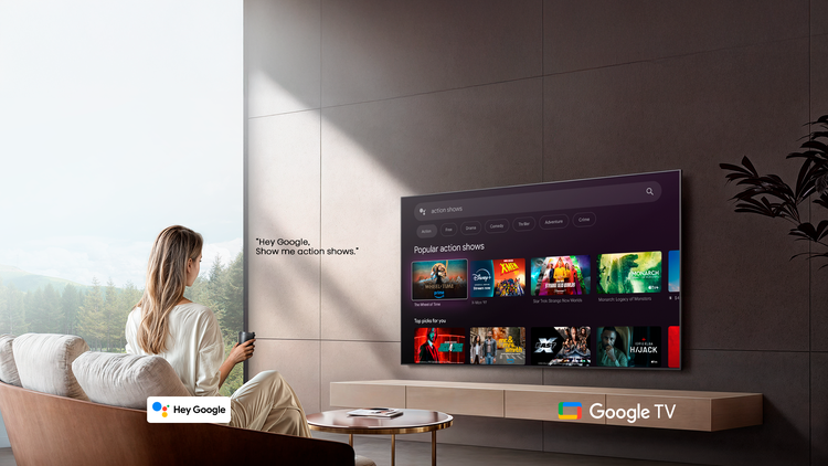 Faça mais na sua TV usando apenas a voz