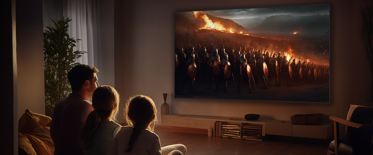 Liberte o poder o IMAX na sua casa
