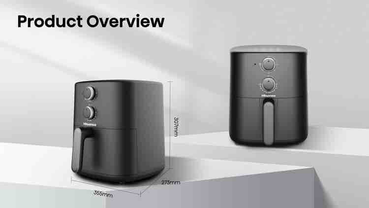 Hisense H06AFBK1S2 6L Single Door Air Fryer