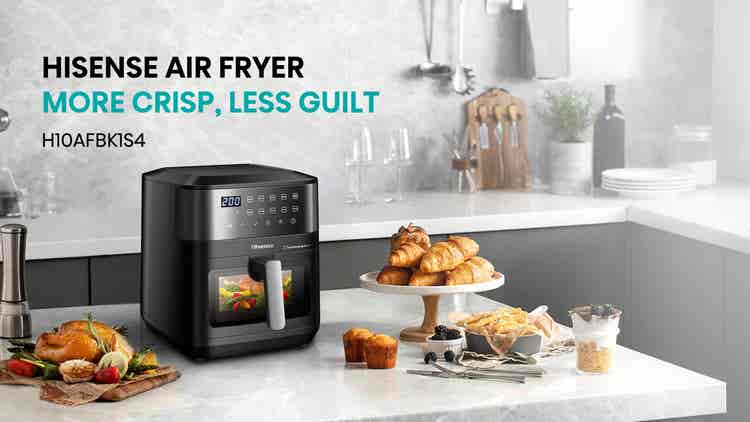 Hisense H10AFBK1S4 10L Single Door Air Fryer
