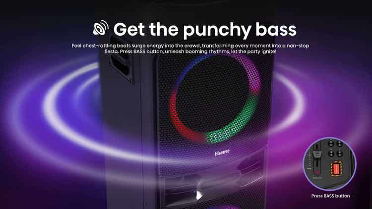Hisense HP300 400W DJ Party Speaker