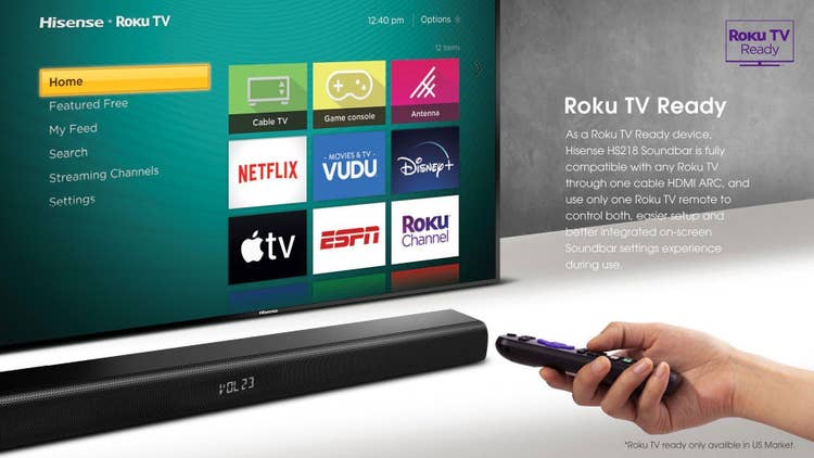 Hisense HS218 Soundbar HS218 Audio