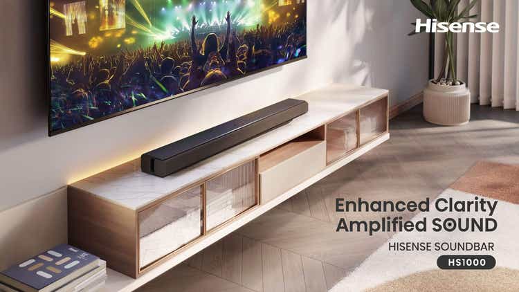 Hisense HS1000 2.1 Channel Soundbar
