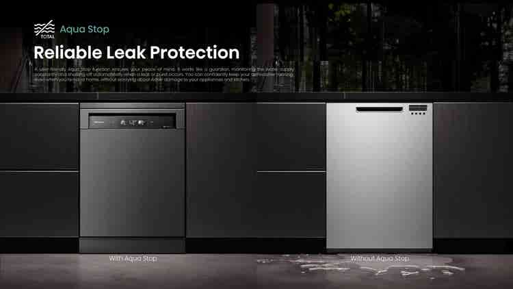 Hisense H15DWTFT 15 Place Dishwasher