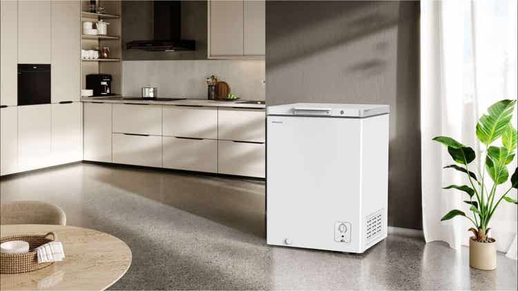 Hisense H180CF 141L White Single Door Chest Freezer