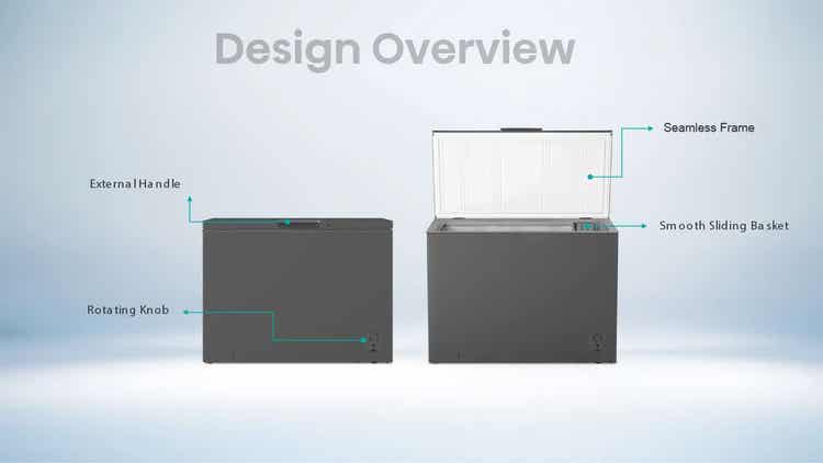 Hisense H399CFS 297L Chest Freezer