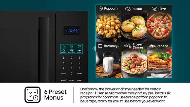 Hisense H28MOBS17 28L Microwave Oven