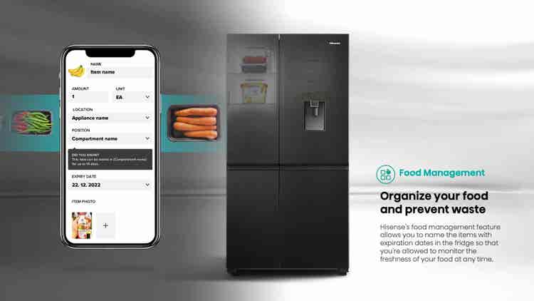 Hisense H800SB-WD (Side By Side) Refrigerator
