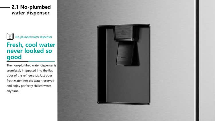 H751FS-WD Multi Door 579L Refrigerator