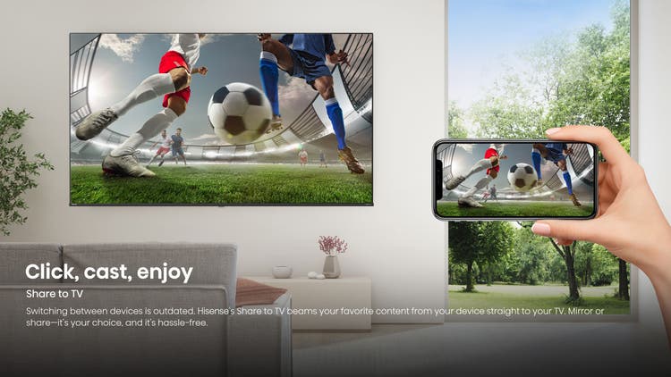 Hisense 32A4S 32″ Direct LED 2K Smart TV