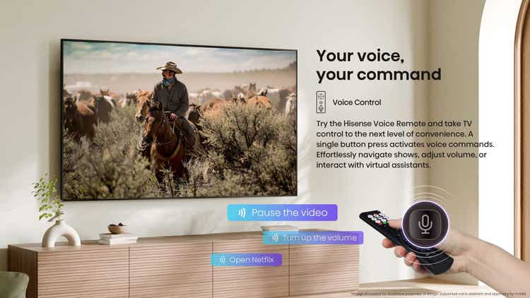 Hisense 43A6Q 43″ UHD 4K VIDAA Smart TV