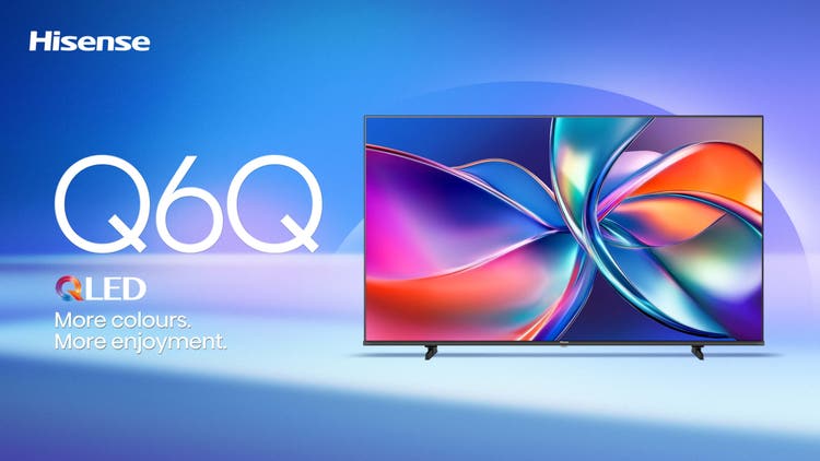 Hisense 108 cm (43 Inch) QLED Ultra HD (4K) Smart TV 43Q6Q