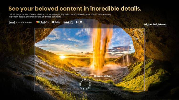 Hisense Real MiniLED 55U6Q PRO 55″ 60Hz 120HSR TV