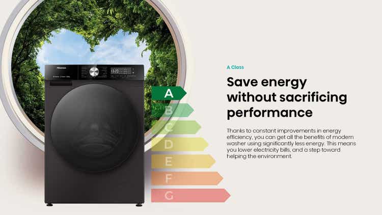Hisense WD3S1042BB 10kg/6kg Front Loader Washer Dryer