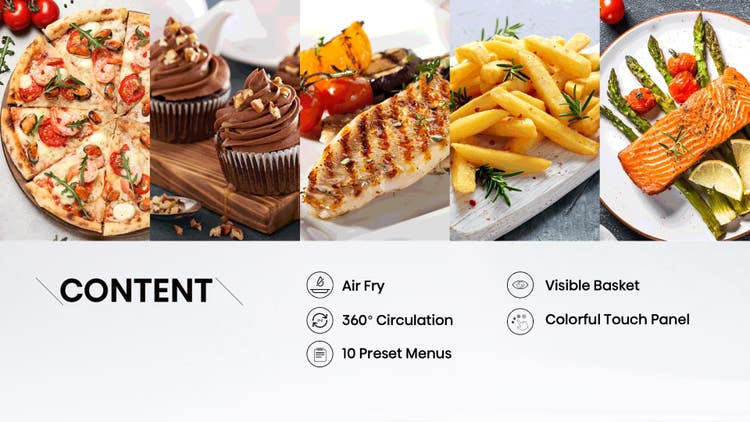 Hisense H06AFBS2S3 8L Air Fryer