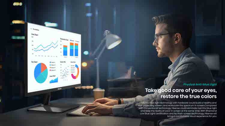 Hisense 24N3Q 24″ 144Hz Flat Office Monitor