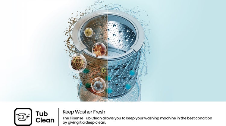 Hisense WTJA1402T 14kg Top Loader Washing Machine