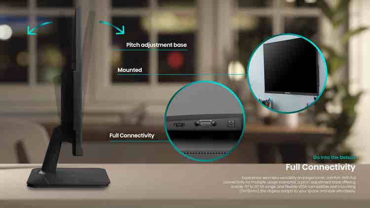 Hisense 27N3Q 27″ 144Hz Flat Office Monitor