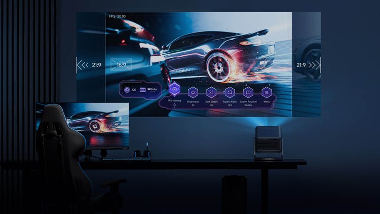 C2 Ultra Trichroma Mini Projector