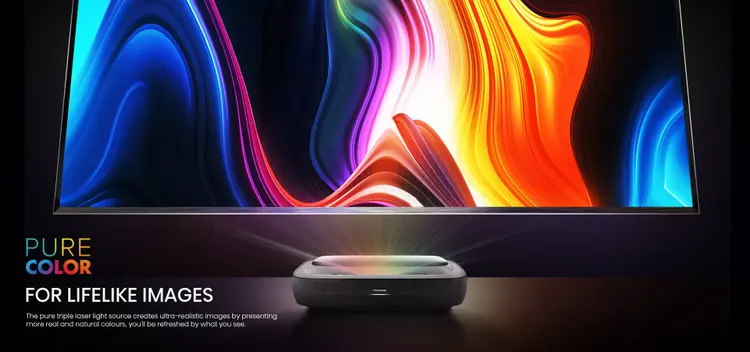 Hisense 305 cm (120 inches) 4K Ultra HD Smart Laser TV 120L9HE