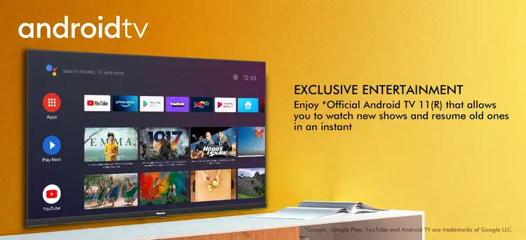 Hisense 80 cm (32 Inch) HD Smart TV 32A4G