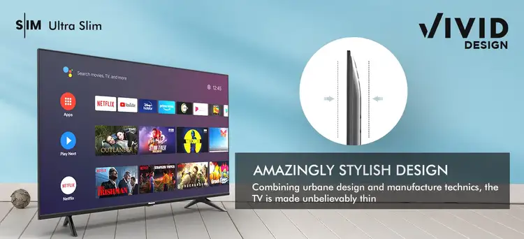 Hisense 108 cm (43 Inch) 4K Smart LED Ultra HD TV 43A6GE