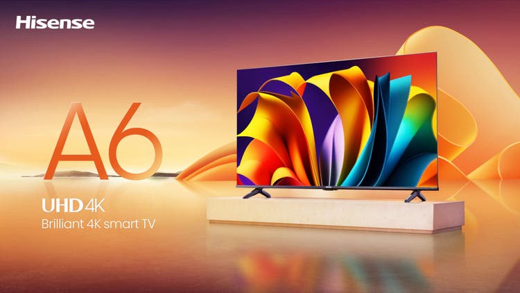 Hisense 108 cm (43 Inch) 4K Smart LED Ultra HD TV 43A6N