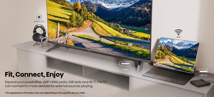 Hisense 109 cm (43 inches) 4K Ultra HD Smart TV 43E4Q