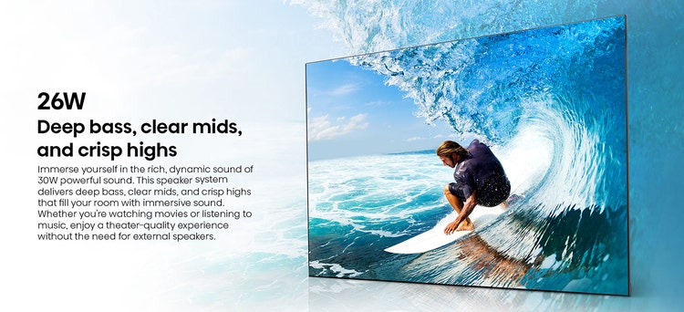 Hisense 109 cm (43 inches) 4K Ultra HD Smart TV 43E4Q