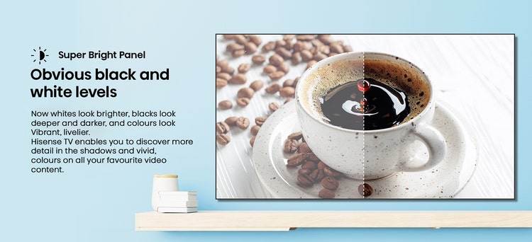 Hisense 80 cm (32 Inch) HD Smart TV 32E4S