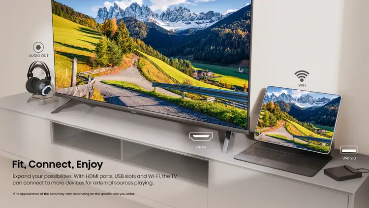 Hisense 108 cm (43 Inches) 4K Smart LED Ultra HD TV 43E63N