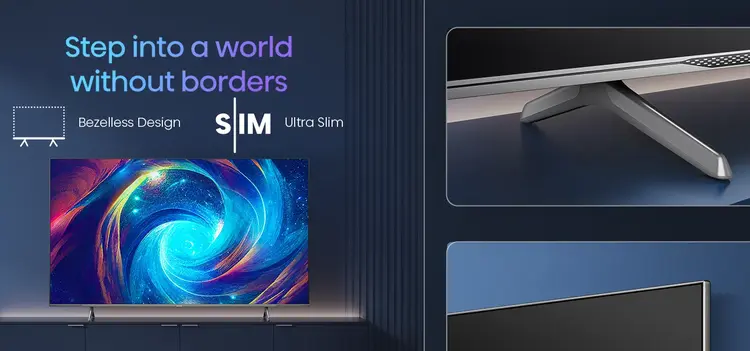 Hisense 139 cm (55 Inch) QLED Ultra HD (4K) Smart TV 55E7KPRO