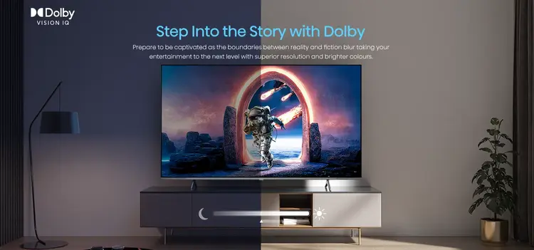 Hisense 139 cm (55 Inch) QLED Ultra HD (4K) Smart TV 55E7KPRO