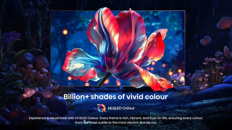 Hisense 139 cm (55 Inch) QLED Ultra HD (4K) Smart TV 55E7Q Pro