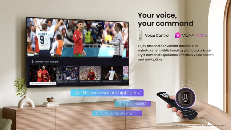 Hisense 139 cm (55 Inch) QLED Ultra HD (4K) Smart TV 55E7Q Pro