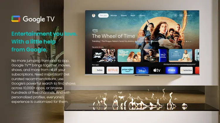 Hisense 108 cm (43 Inch) QLED Ultra HD (4K) Smart TV 43Q6N