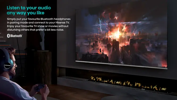 Hisense 108 cm (43 Inch) QLED Ultra HD (4K) Smart TV 43Q6N