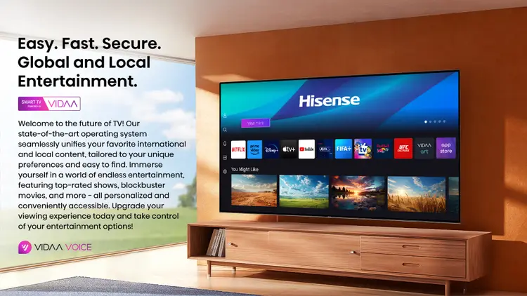 Hisense 215 cm (85 Inch) QLED Ultra HD (4K) Smart TV 85Q7N